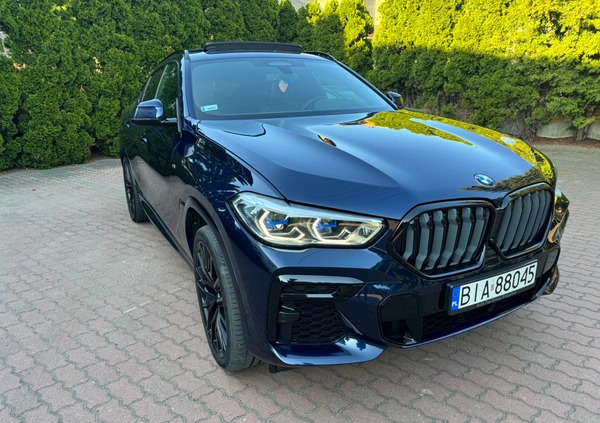 BMW X6 cena 344400 przebieg: 107000, rok produkcji 2021 z Białystok małe 56
